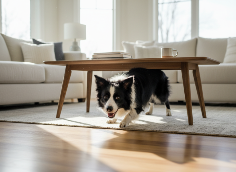 Advanced Crawling: Navigating Under Chairs and Low Coffee Tables