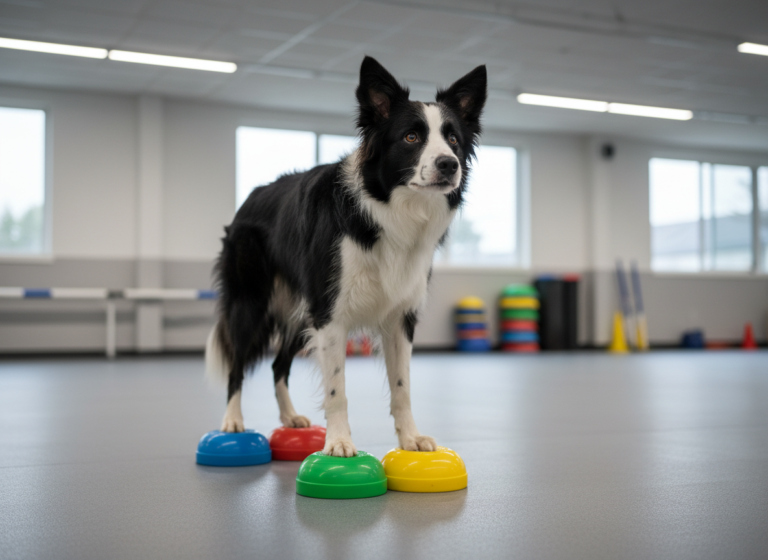 Advanced Proprioception: Balancing on 4 Individual Pods