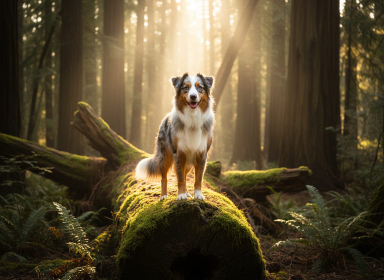 Adventure Dog Basics: How to Teach 'Perch' on Natural Objects