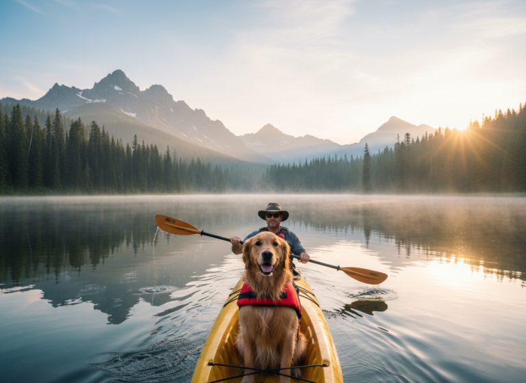 Adventure Pup: Safe Steps to Train Your Dog to Enter and Sit in a Kayak