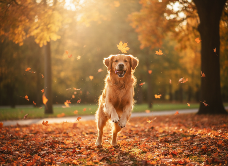 Autumn Fun: How to Teach Your Dog to Catch Falling Leaves