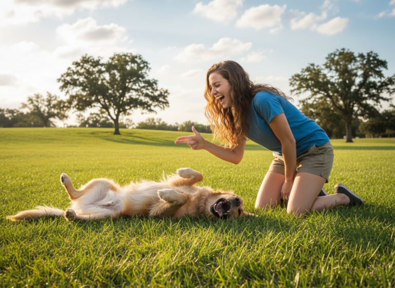 Bang! How to Master the Play Dead Trick with Your Dog