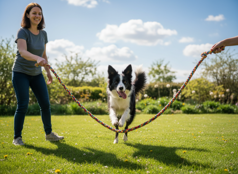 Burn Energy Fast: How to Teach Your Dog to Jump Rope