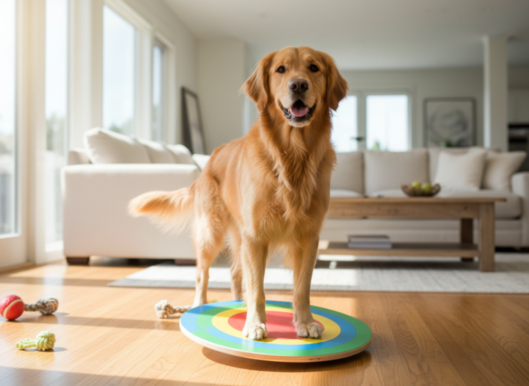 DIY Canine Gym: Introduction to Wobble Board Training