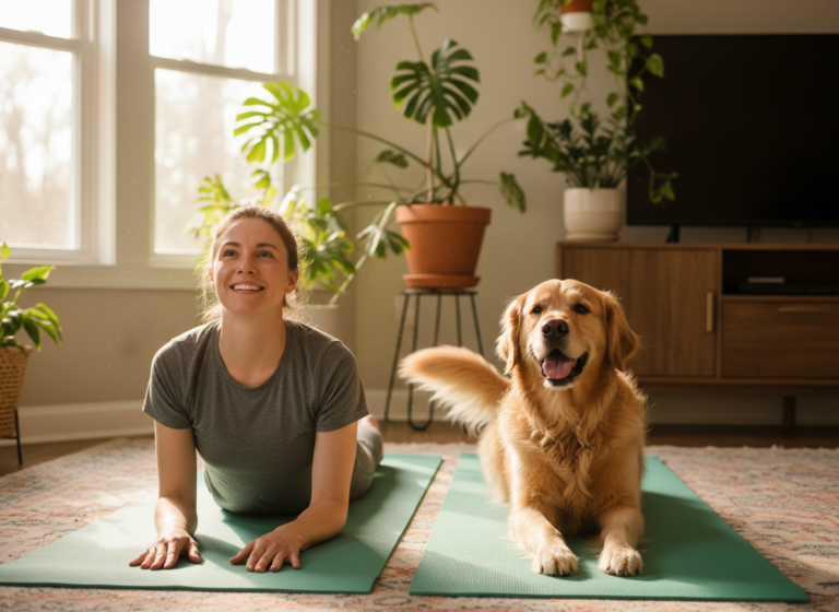Doga for Beginners: Teaching the 'Cobra' Yoga Stretch to Your Pet