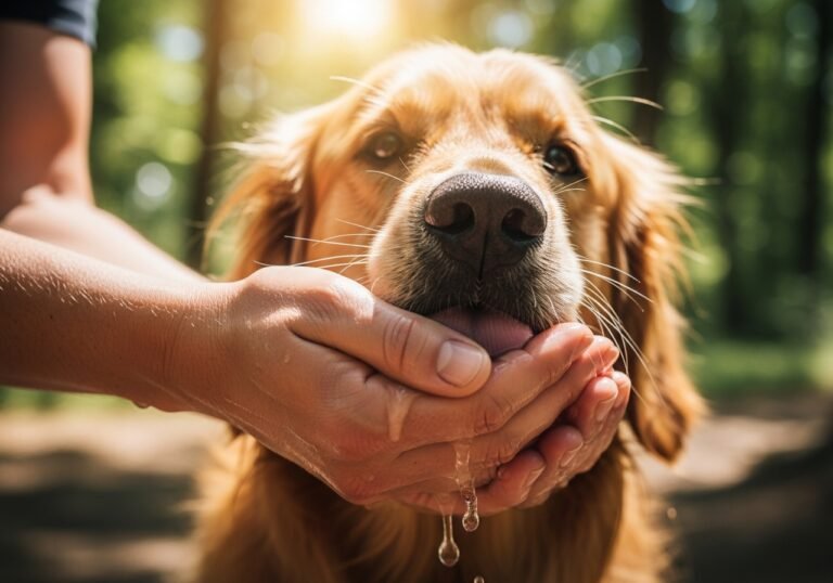 Emergency Hydration: Why and How to Teach Your Dog to Drink From Your Hands
