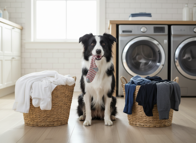 Genius Dog Challenge: Can You Teach Your Dog to Sort Laundry?