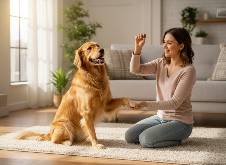 How to Teach Your Dog to Shake Hands in 5 Minutes