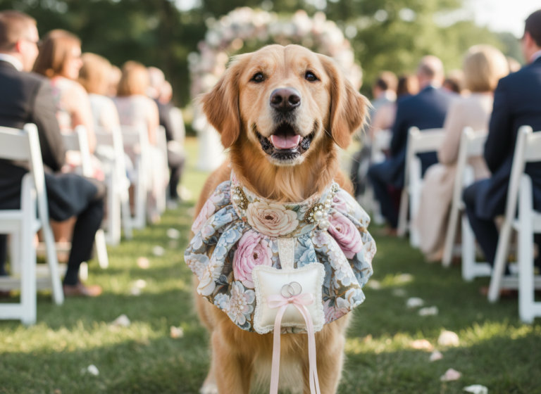 How to Train Your Dog to Be the Perfect Wedding Ring Bearer