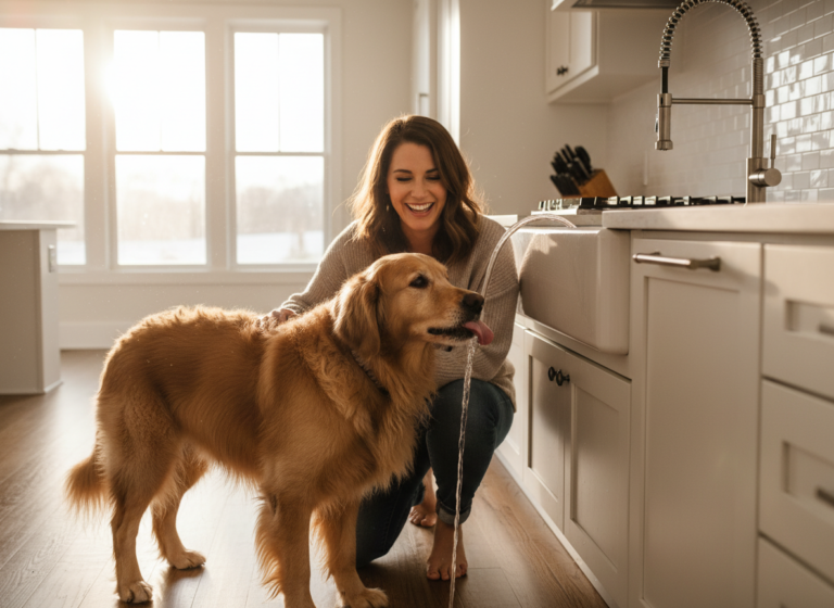 Hydration Hacks: Teach Your Dog to Drink Gently from a Running Tap
