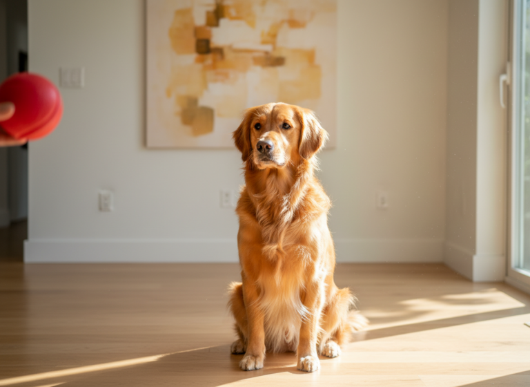 Mastering Self-Control: How to Train Your Dog to Stay Until Released for Toys