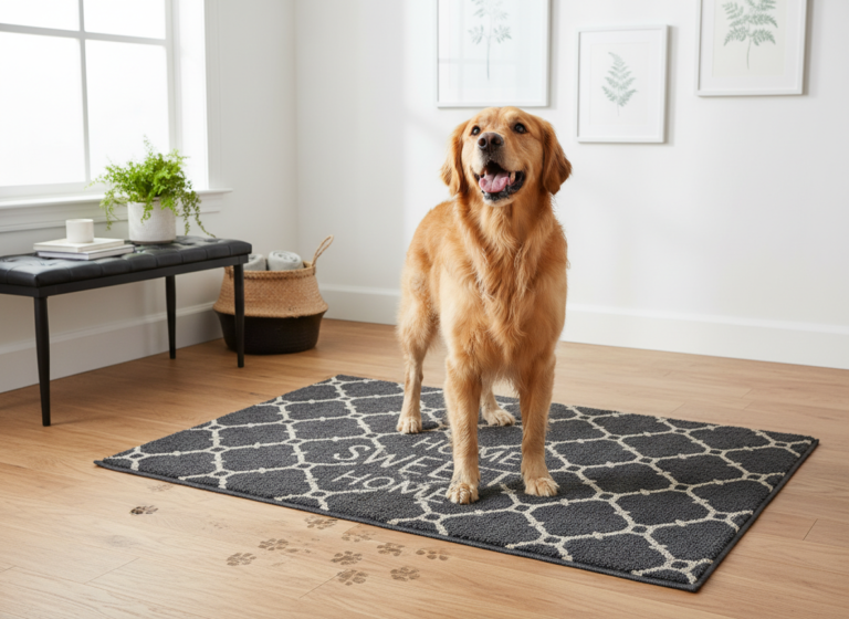 Muddy Paws No More: Teach Your Dog to Wipe Their Feet on the Doormat