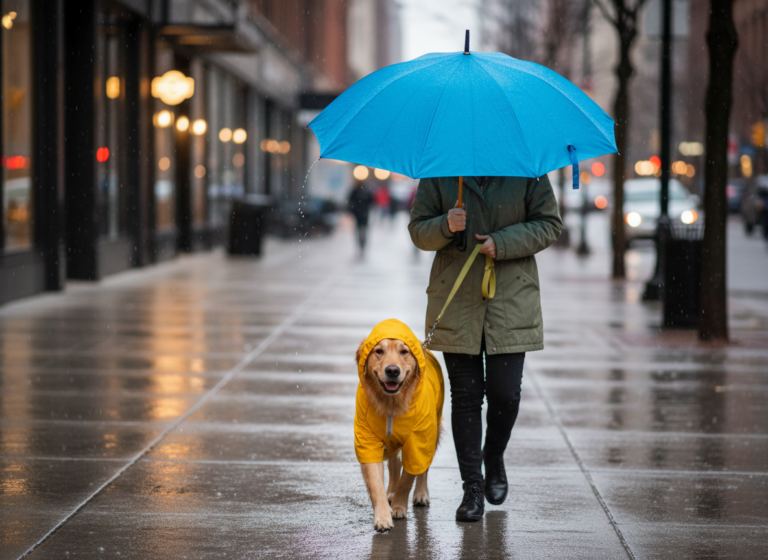 Rainy Day Confidence: Desensitizing Your Dog to Umbrellas