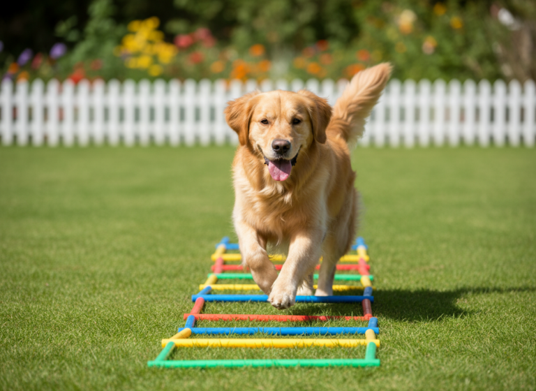 Rear End Awareness: 5 Minute Ladder Drills for Clumsy Dogs