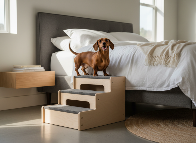 Safe Elevations: Training Small Dogs to Use a Step Stool Correctly