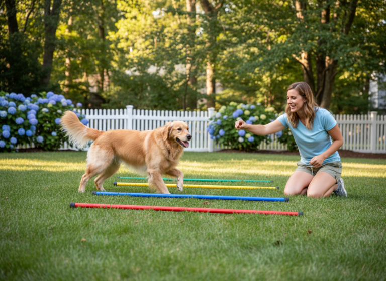 Simple Cavaletti Exercises to Strengthen Your Dog's Core