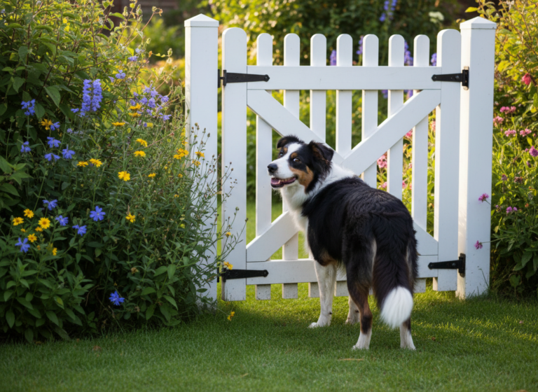 Stop Escapes: How to Train Your Dog to Close the Garden Gate