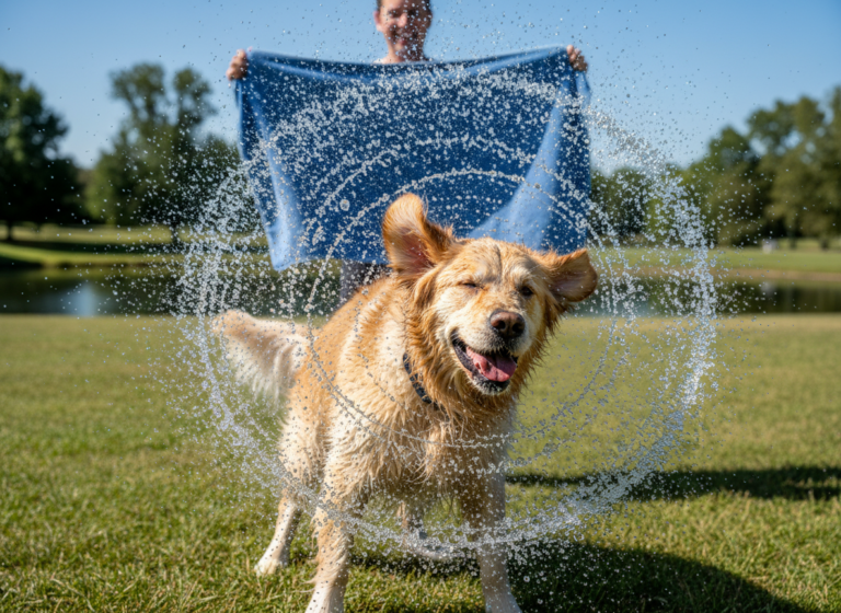 Stop Wet Fur: Teach Your Dog to 'Shake Off' on Command