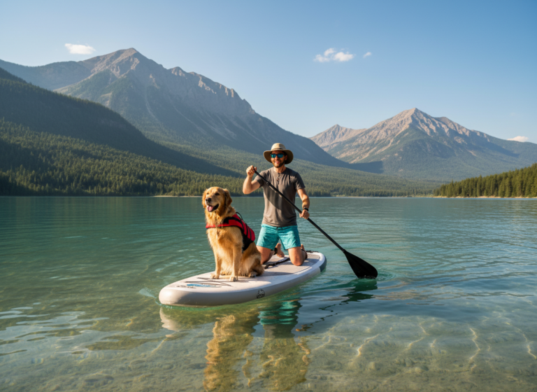 SUP Dog Training: Getting Your Dog Comfortable on a Paddleboard Before Summer