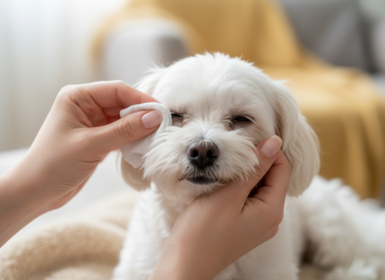 Tear Stains Gone: Teaching Your Dog to Happily Accept Eye Wipes
