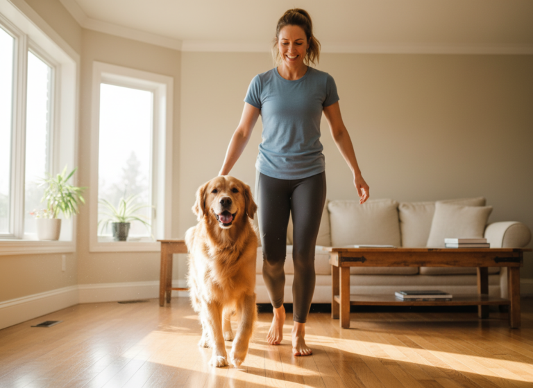 The 'Cop-Cop' Trick: How to Teach Your Dog to Walk on Your Feet