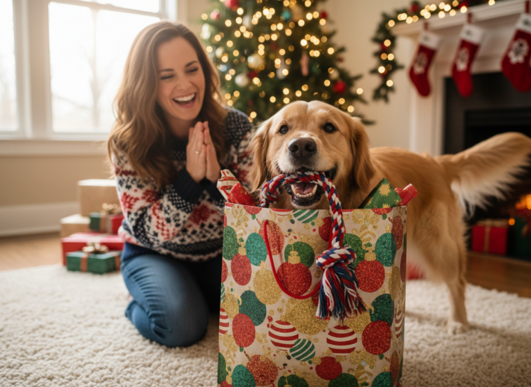 The Cutest Gift Reveal: Teaching Your Dog to Search Inside a Bag