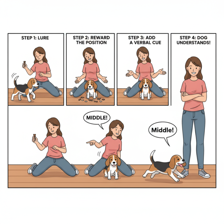 The 'Middle' Command: A Simple Trick to Calm Anxious Dogs