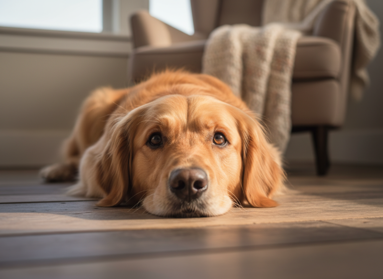 The 'Sad Dog' Pose: Teaching a Flat Chin Rest on the Floor