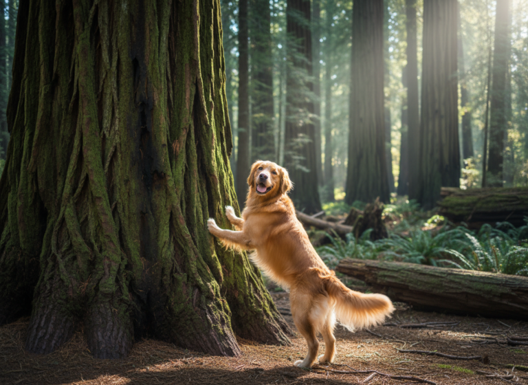 Wilderness Posing: How to Teach the 'Hug a Tree' Photo Prop